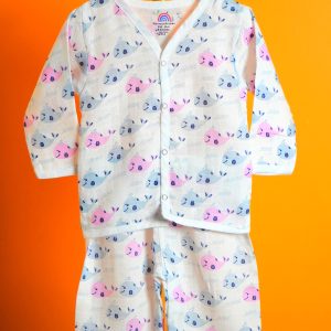 Whale pattern-Full sleeve set