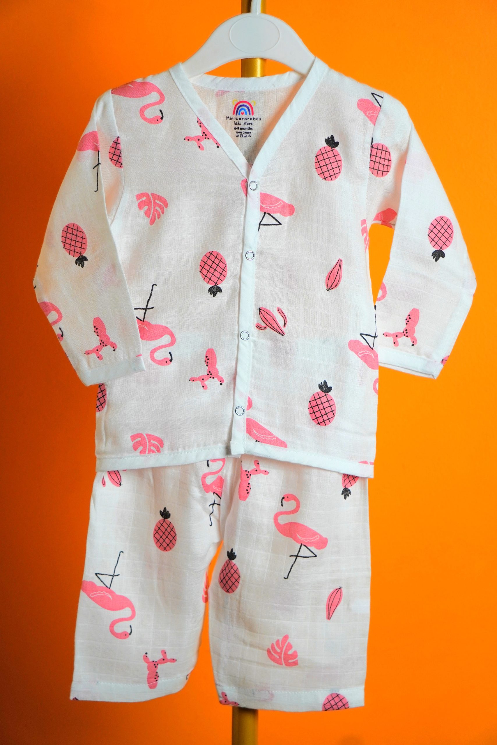 Flamingo pattern-Full sleeve set