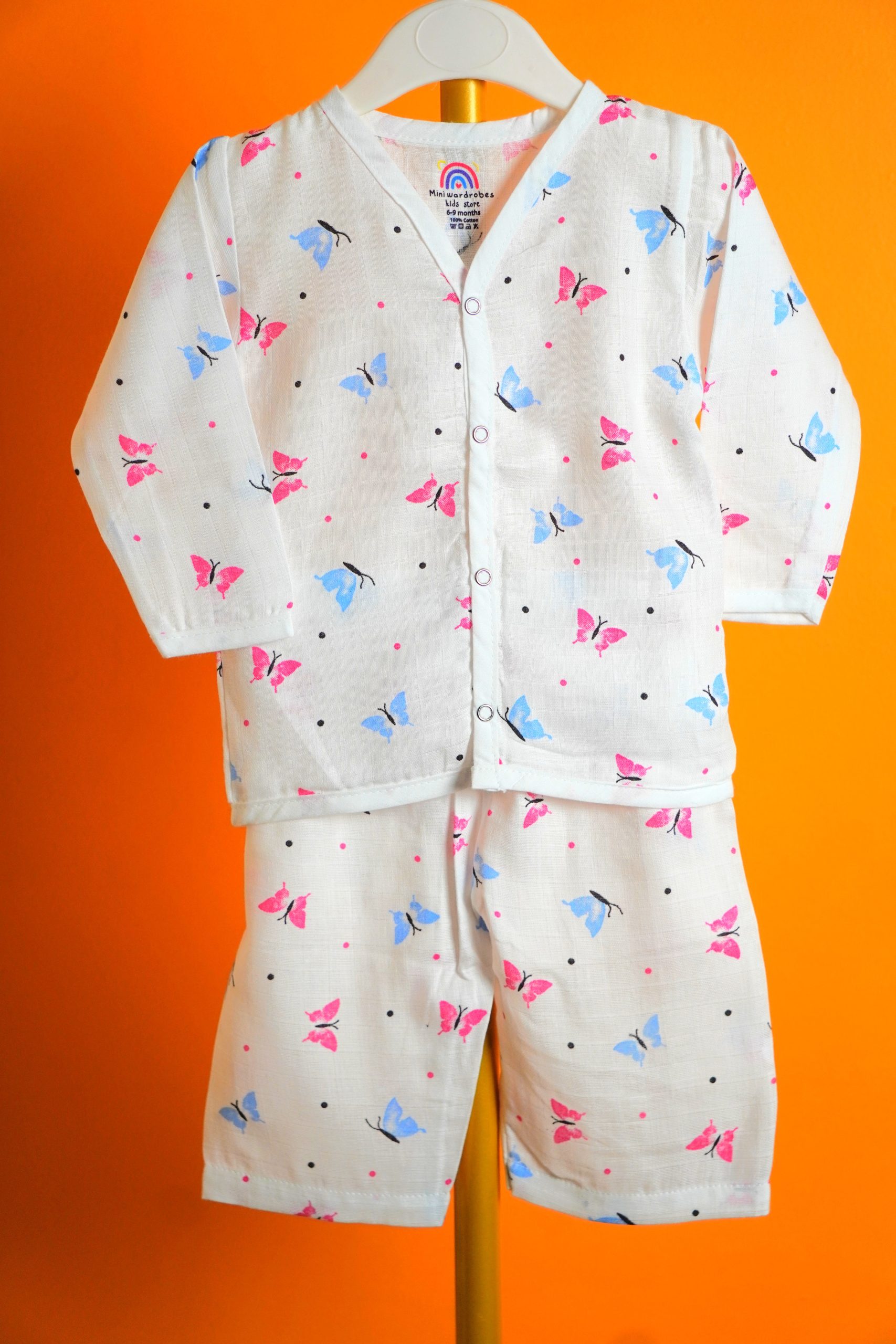 Butterfly pattern-Full sleeve set