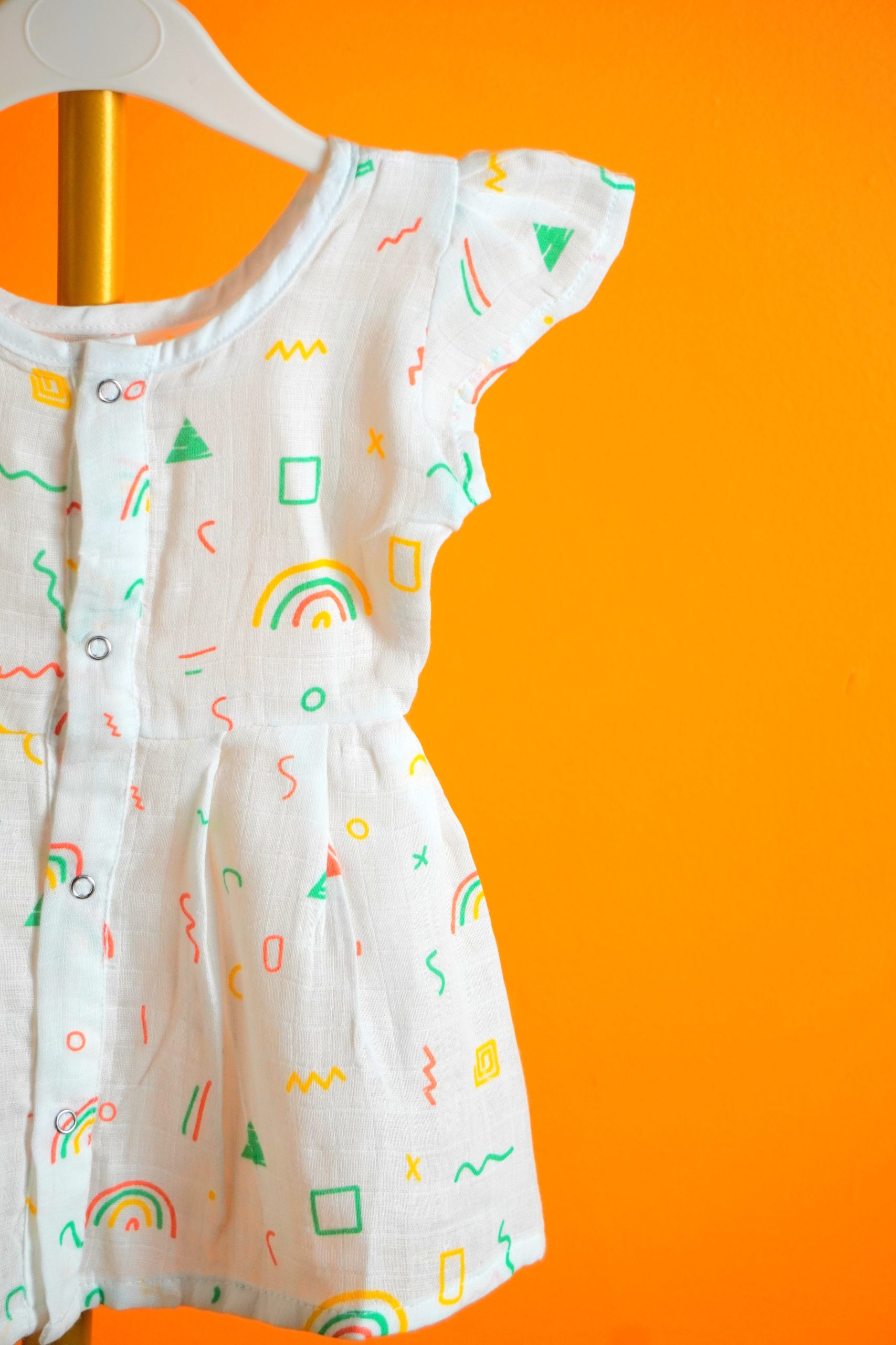 Geometric Patterns - Frill Frock - Image 2