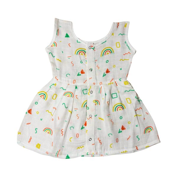 Geometric Patterns - Button Frock