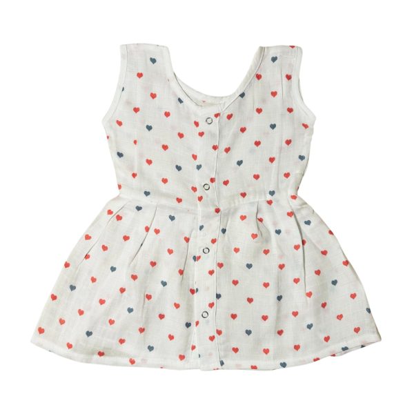 Heart Patterns - Button Frock