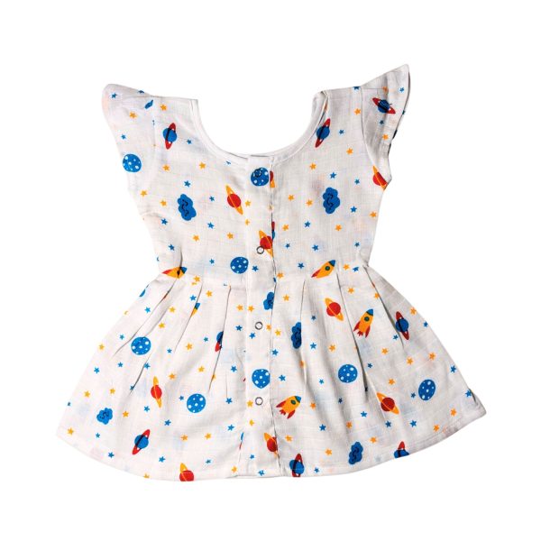 Space Patterns - Frill Frock