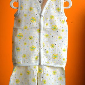 Sunshine-Sleeve less set