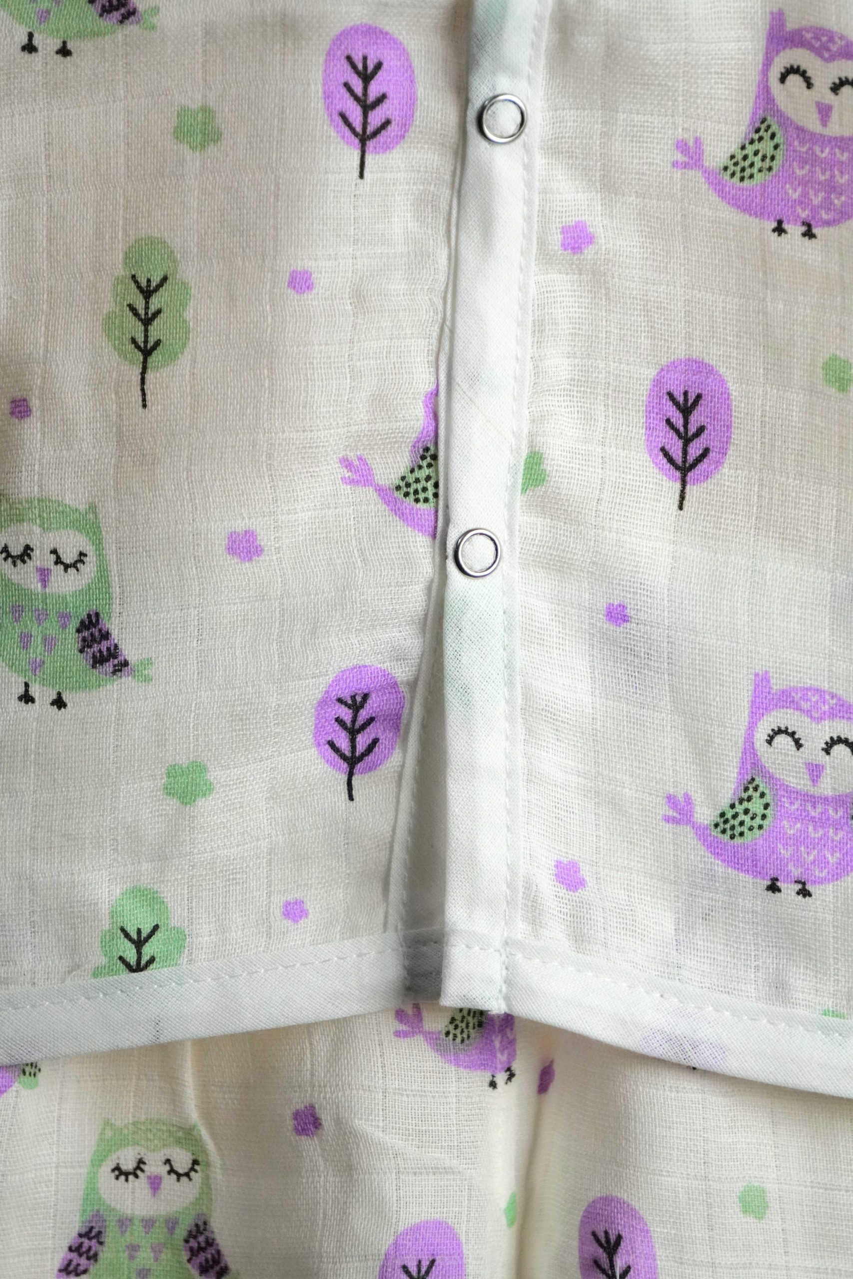 Mini owl print-Sleeve less set - Image 3