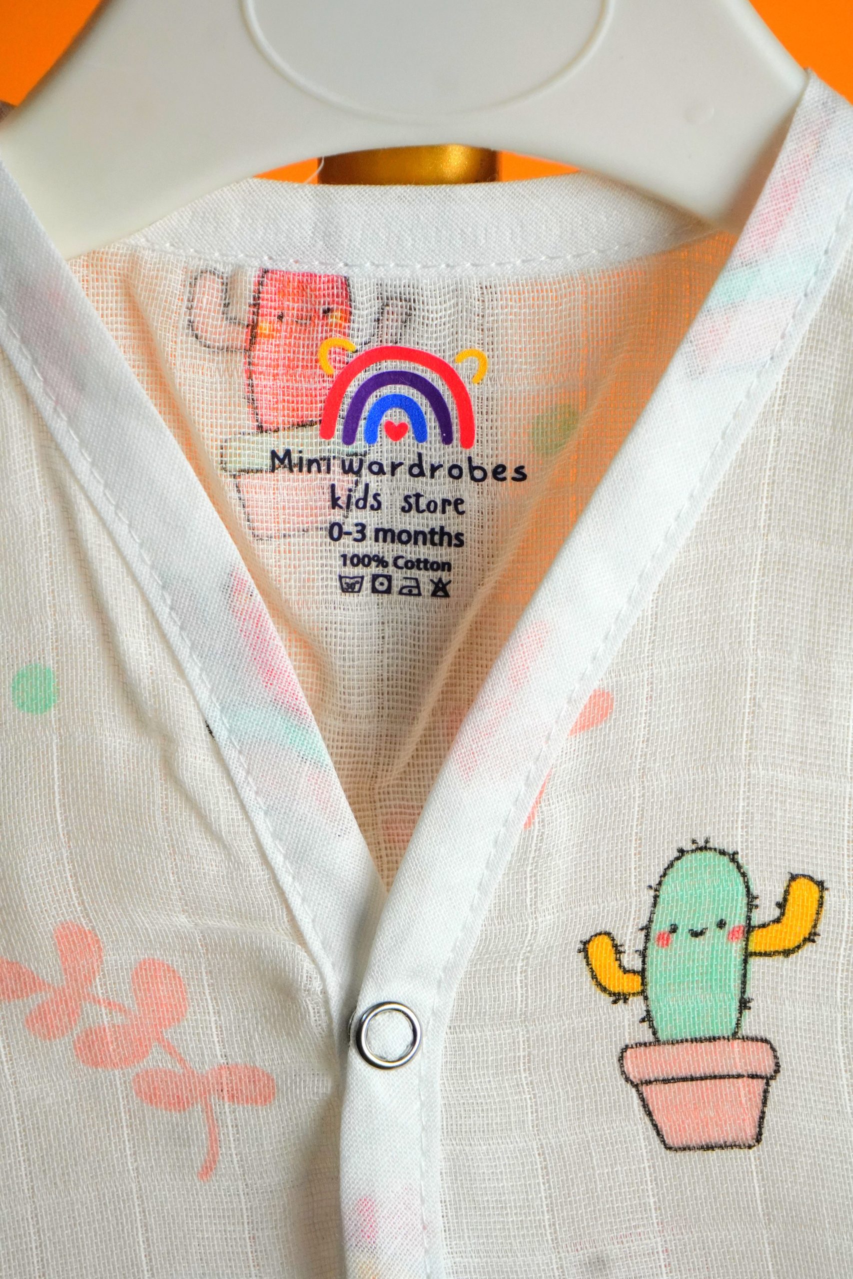 Cactus print-Sleeve less set - Image 2