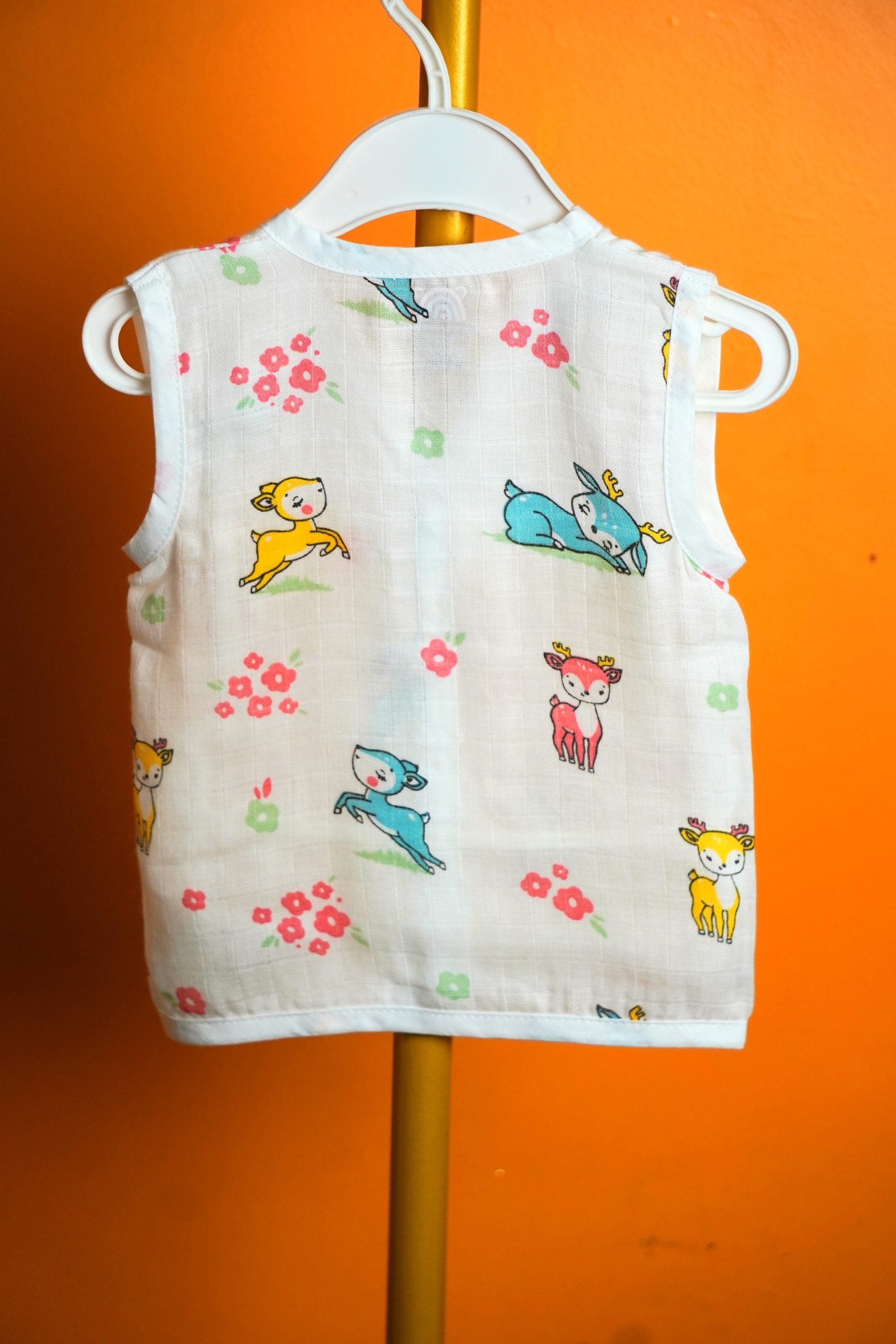 Deer Print-Muslin Jabla - Image 3