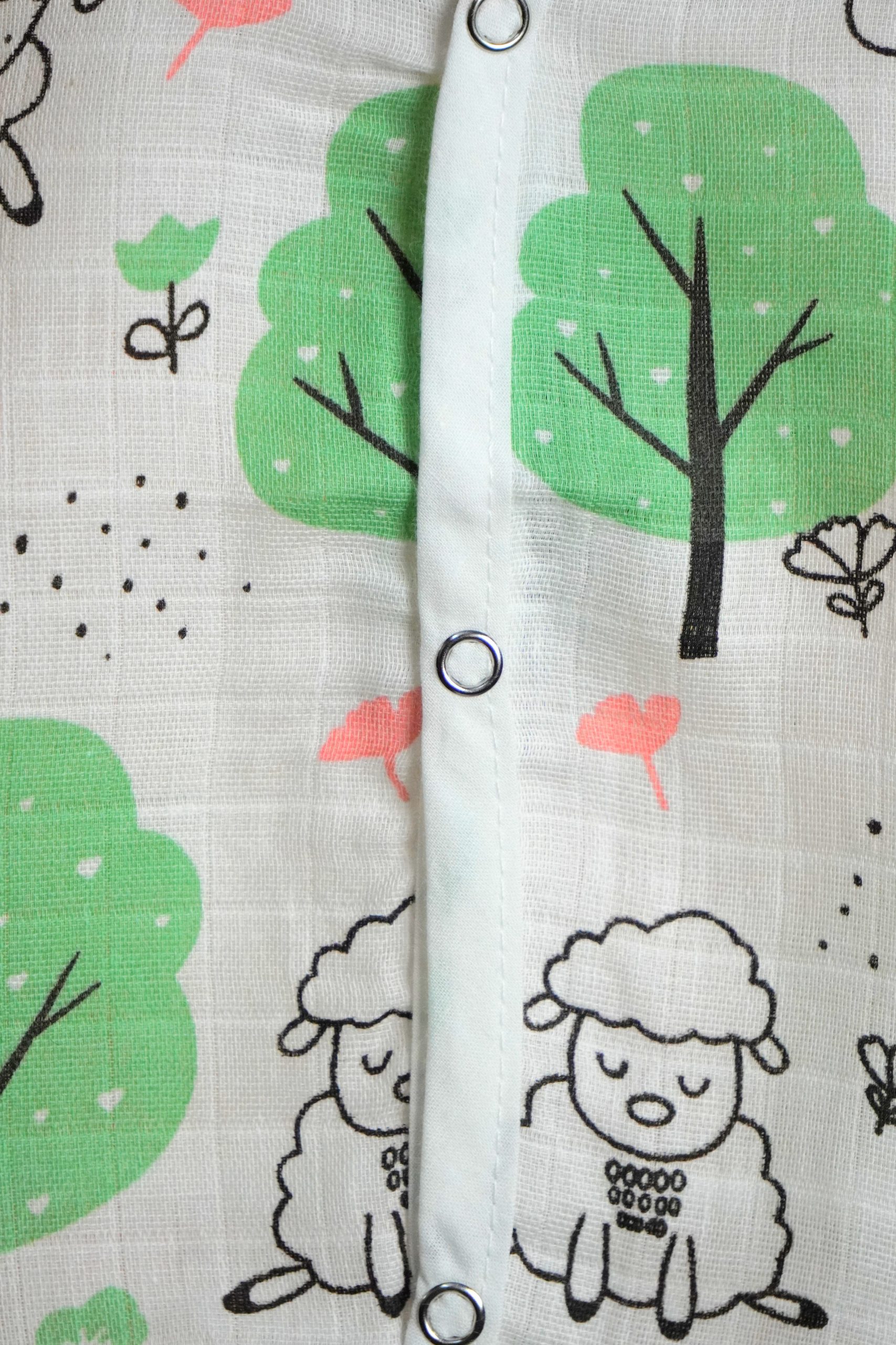 Sheep print-Muslin Jabla - Image 2