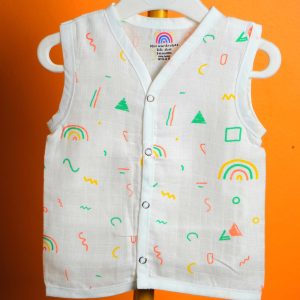 Geometric print-Muslin Jabla