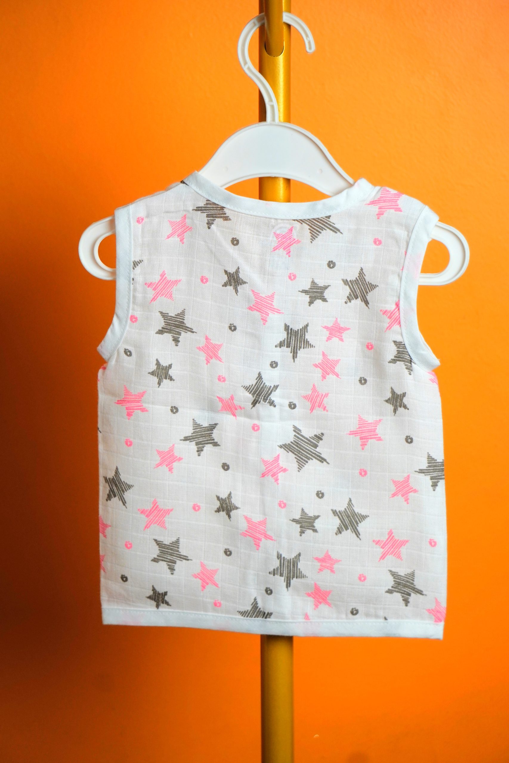 Star print-Muslin Jabla - Image 3