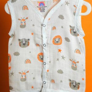 Animal Print-Muslin Jabla