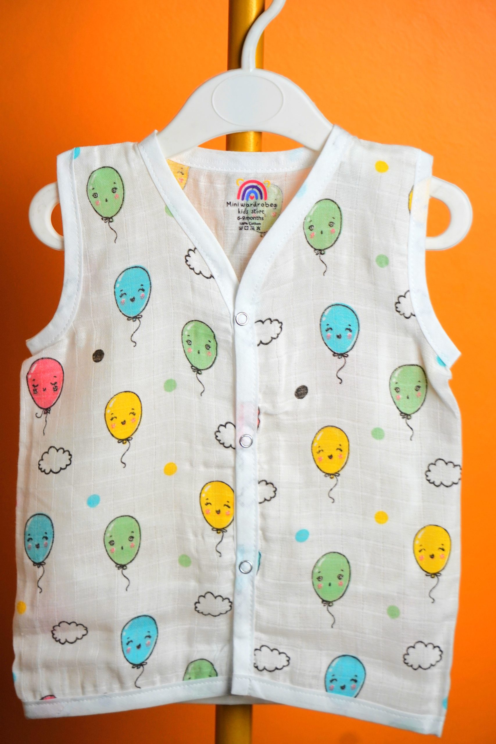 Baloon Print-Muslin Jabla