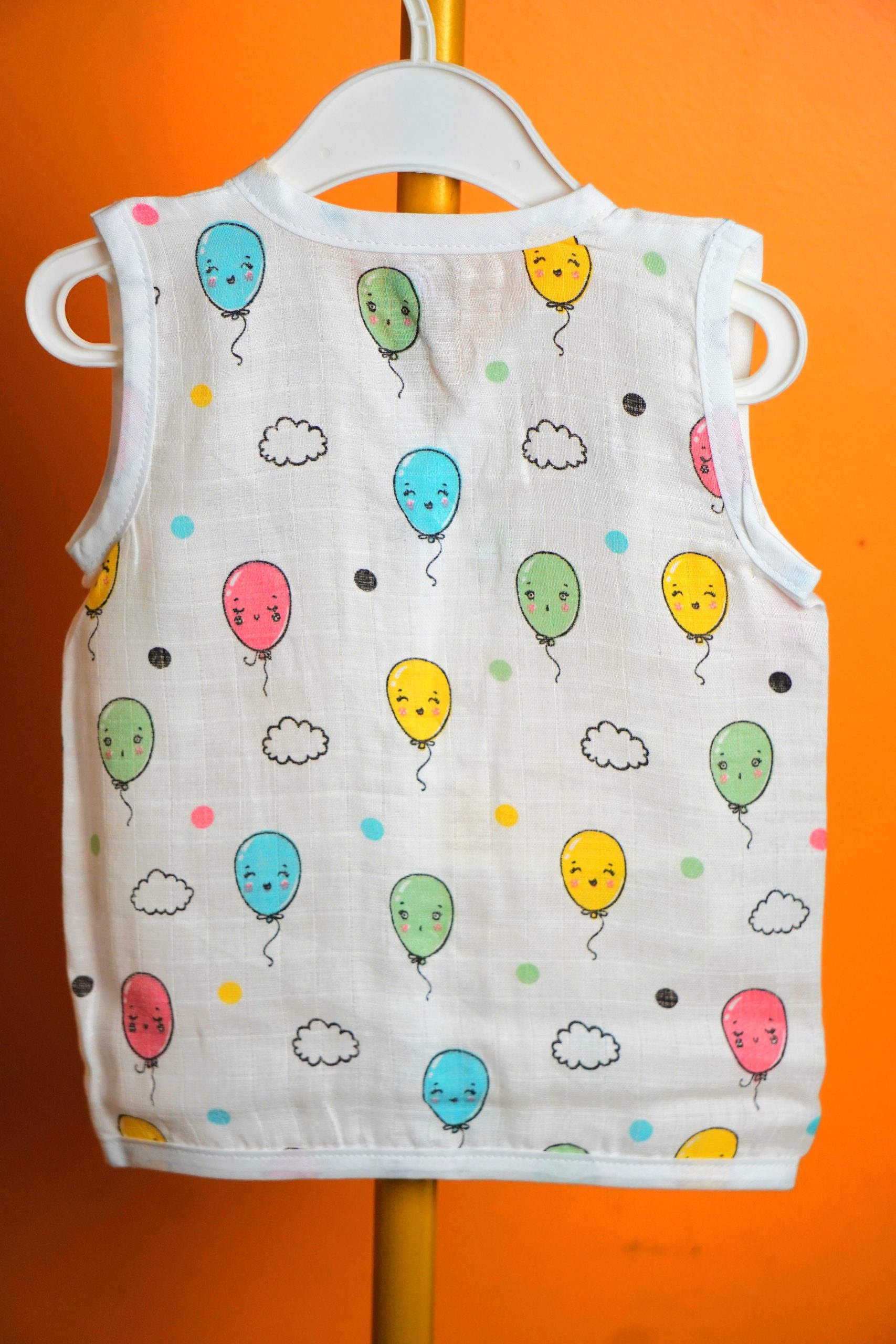 Baloon Print-Muslin Jabla - Image 3