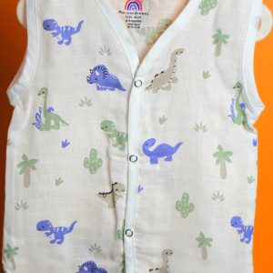 Dino Print-Muslin Jabla