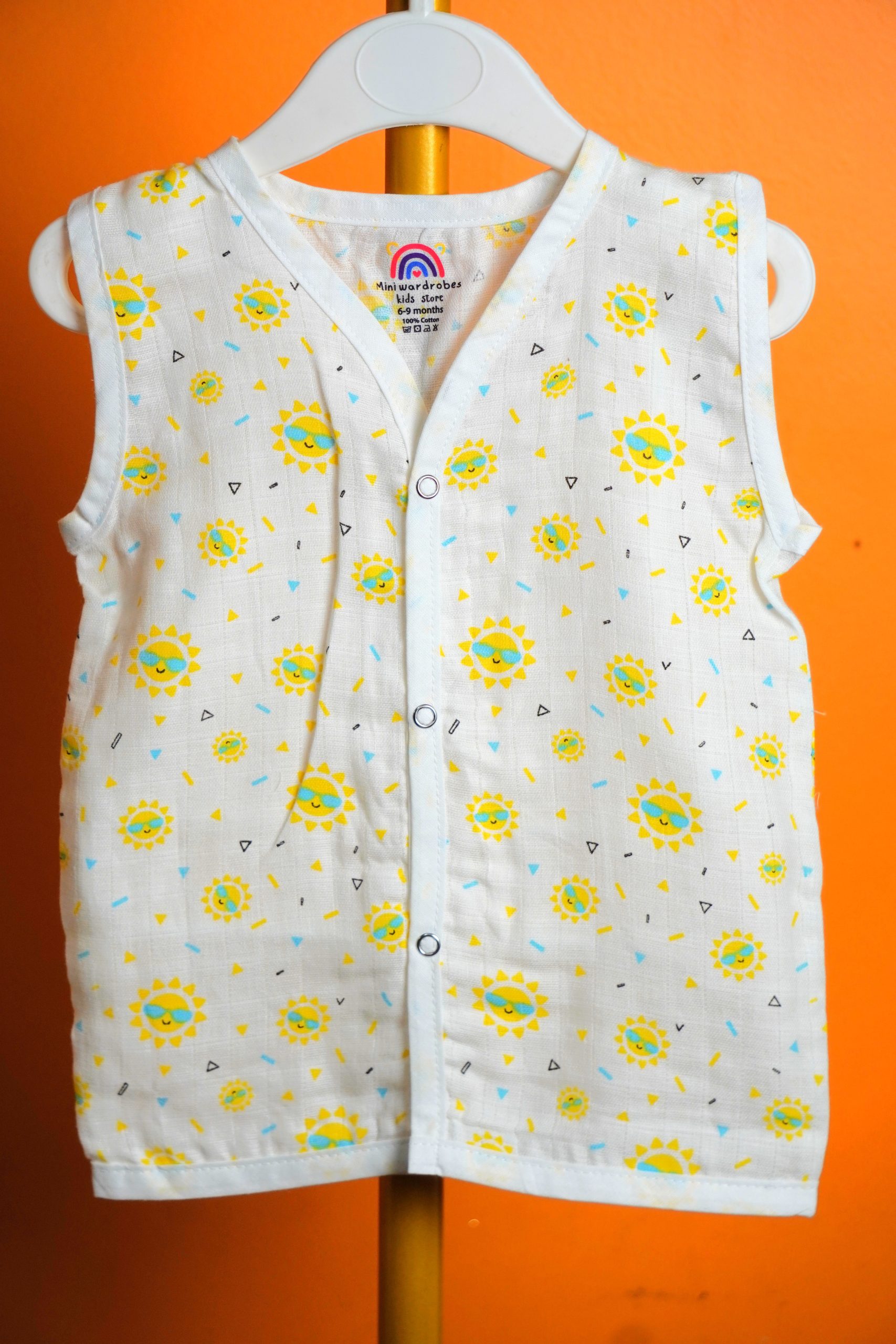 Sunshine Print-Muslin Jabla
