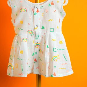 Geometric Patterns - Button Frock