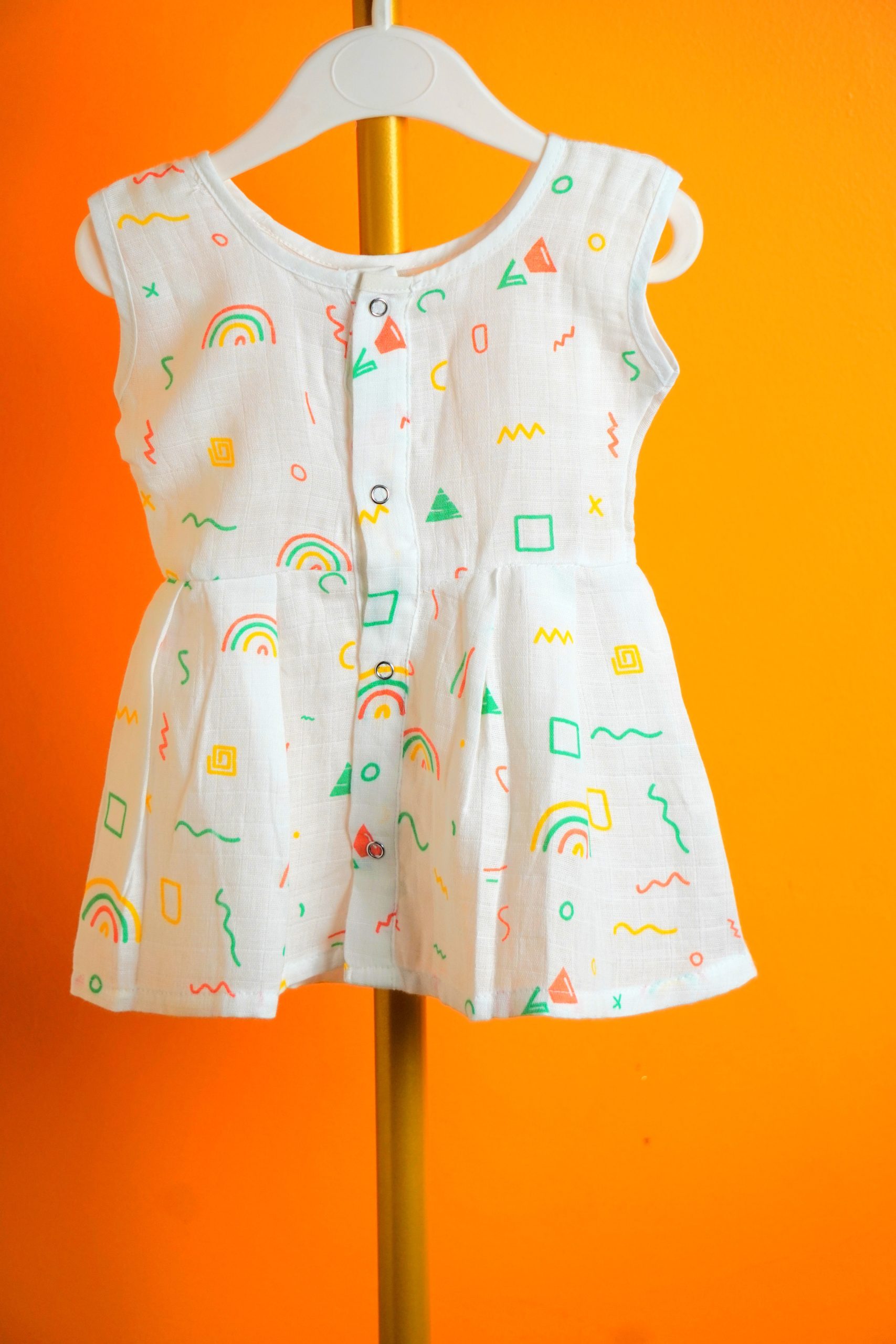 Geometric Patterns - Button Frock