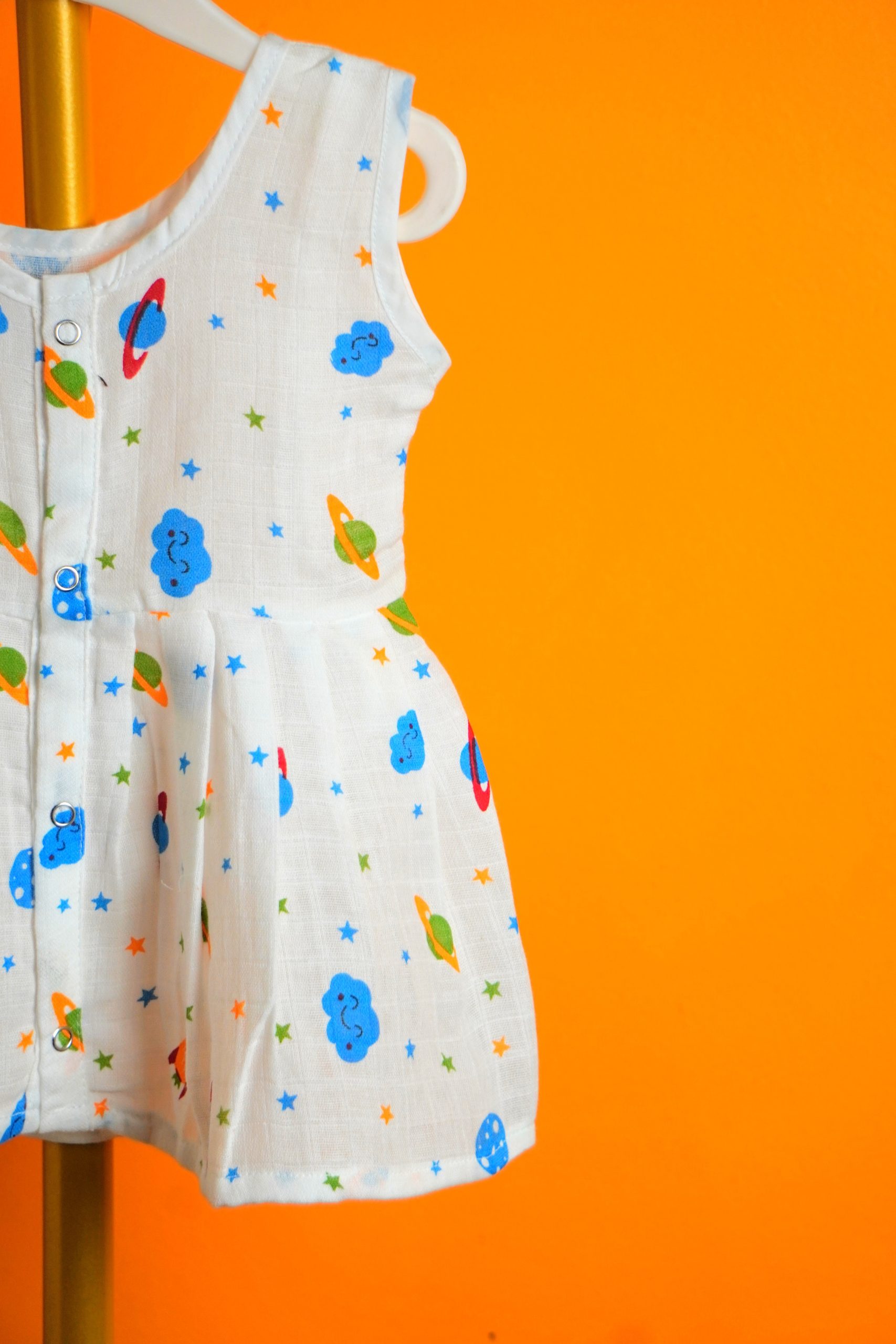 Space Patterns - Button Frock - Image 2