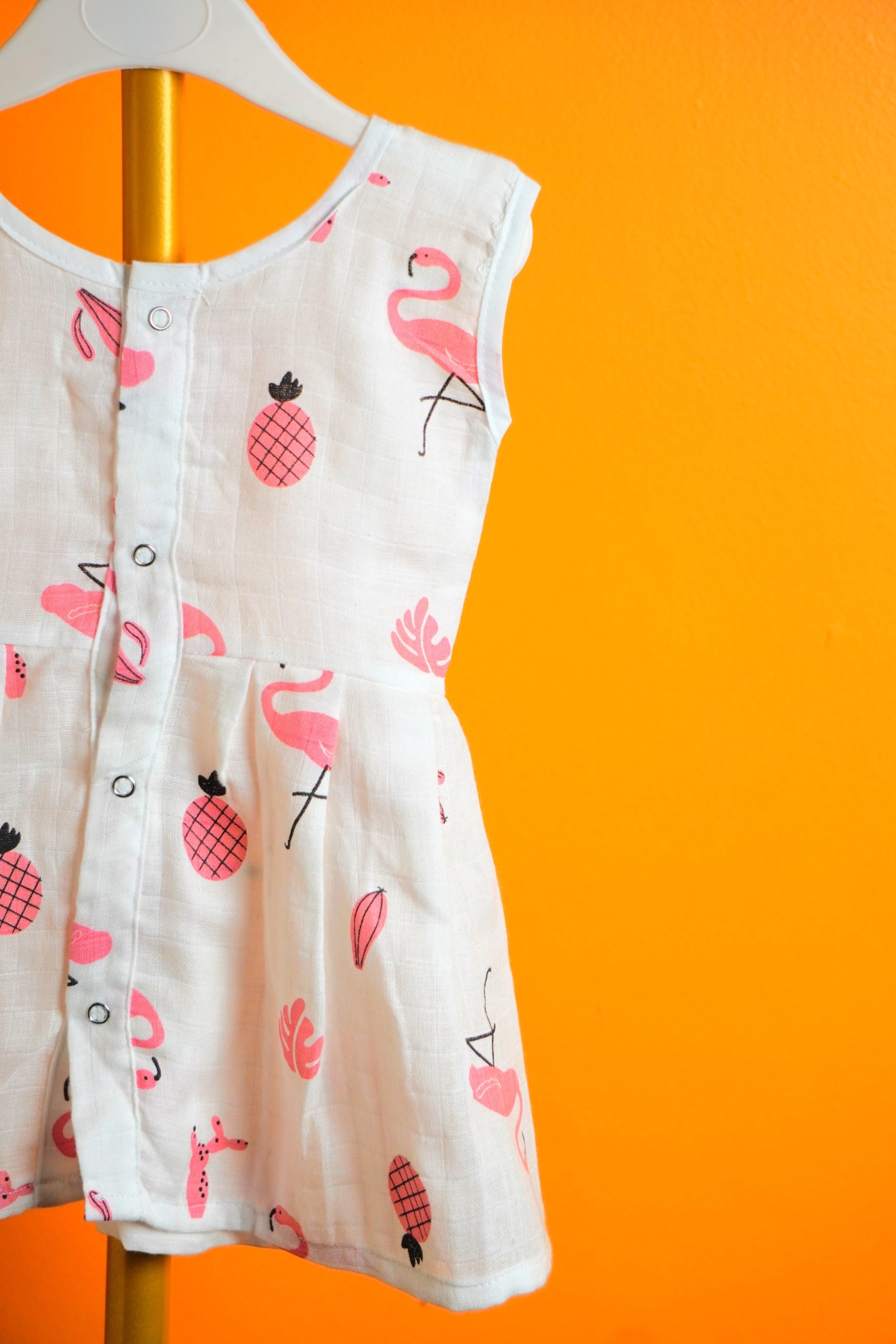 Flamingo Patterns - Button Frock - Image 2