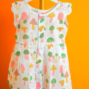 Mushrooms Patterns - Button Frock