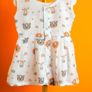 Animal Patterns - Button Frock