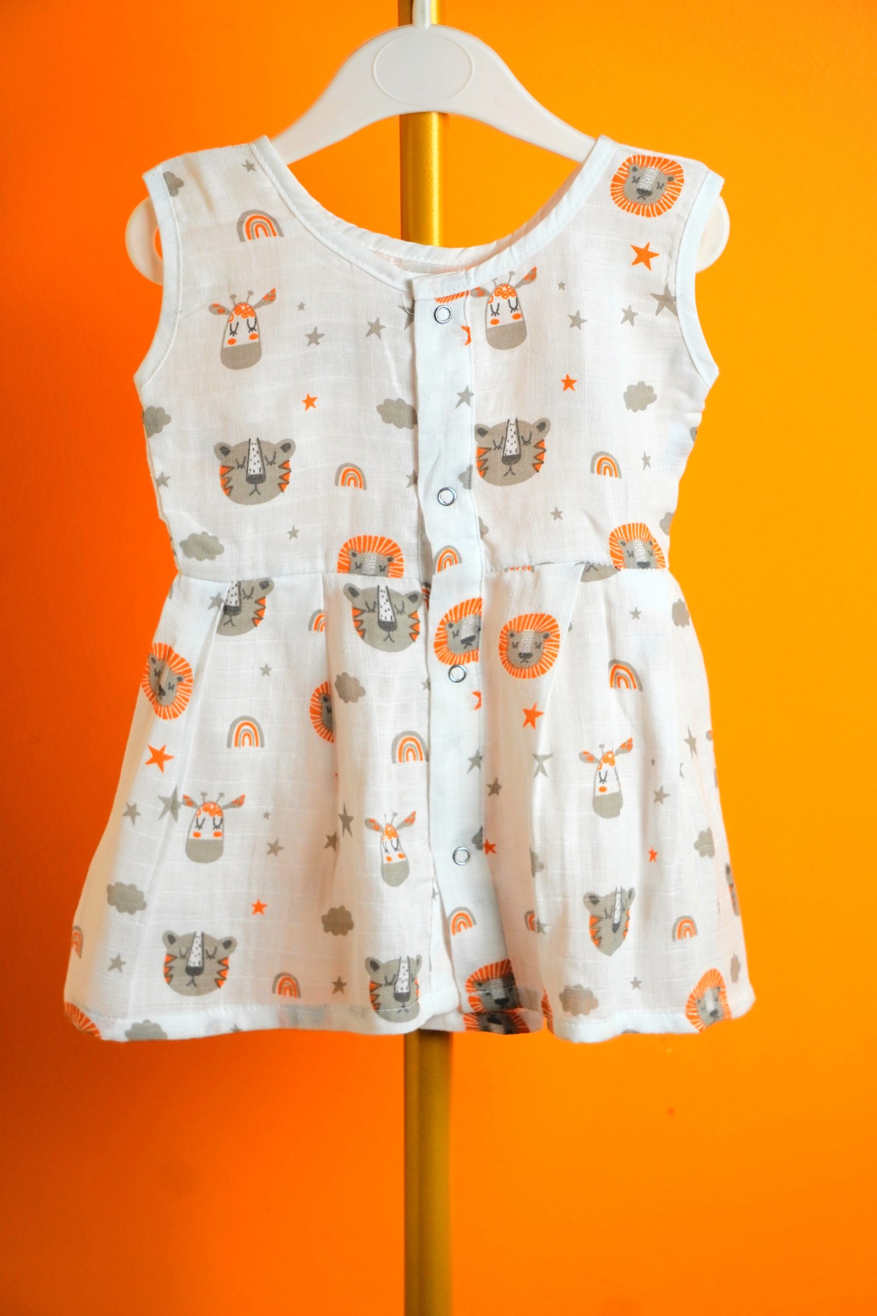 Animal Patterns - Button Frock