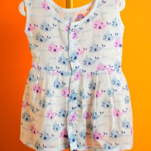 Shark Patterns - Button Frock