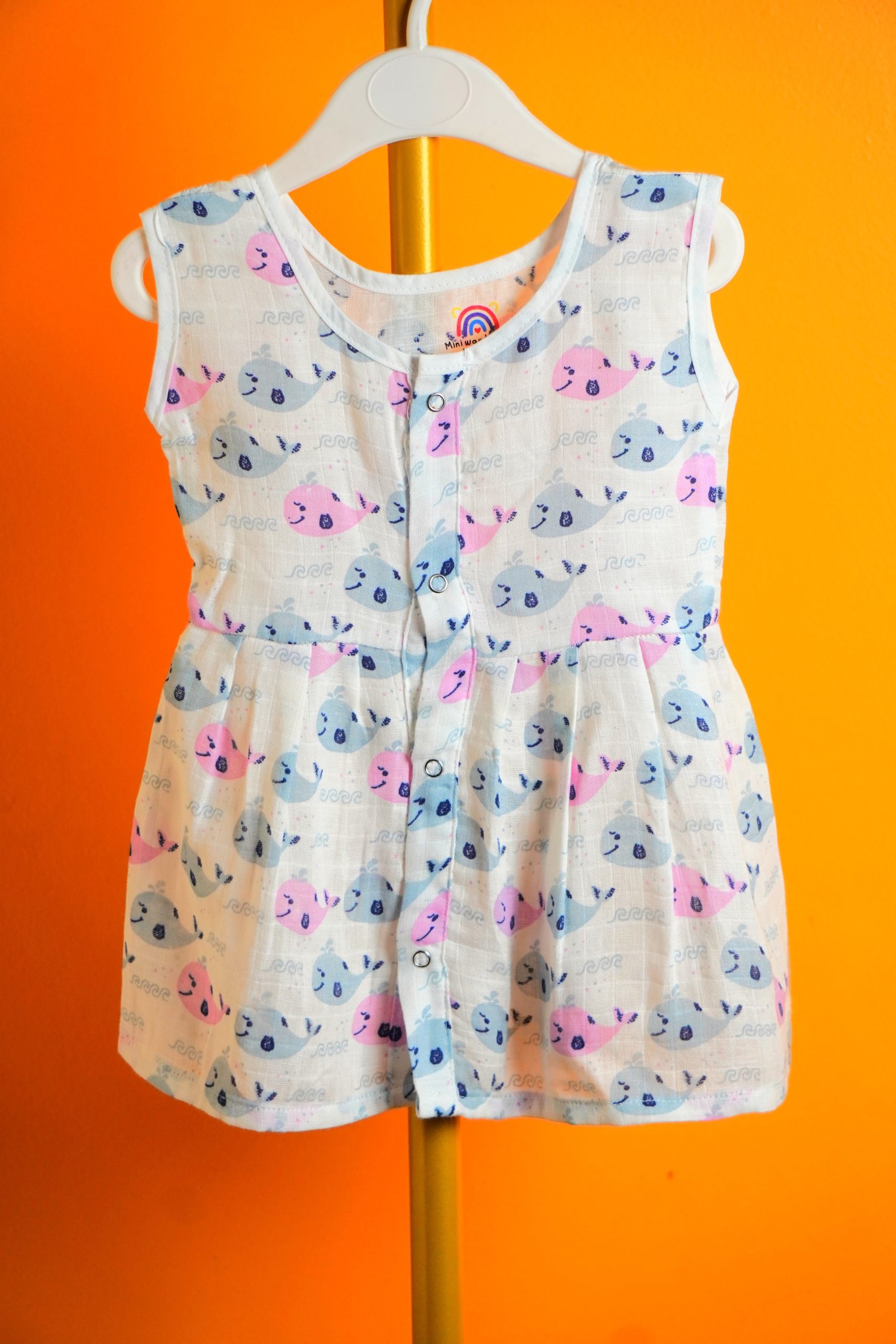 Shark Patterns - Button Frock