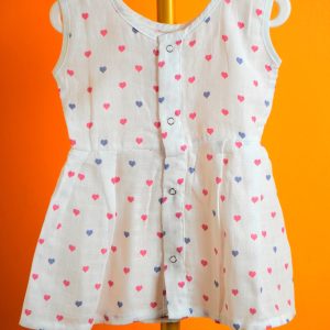 Heart Patterns - Button Frock