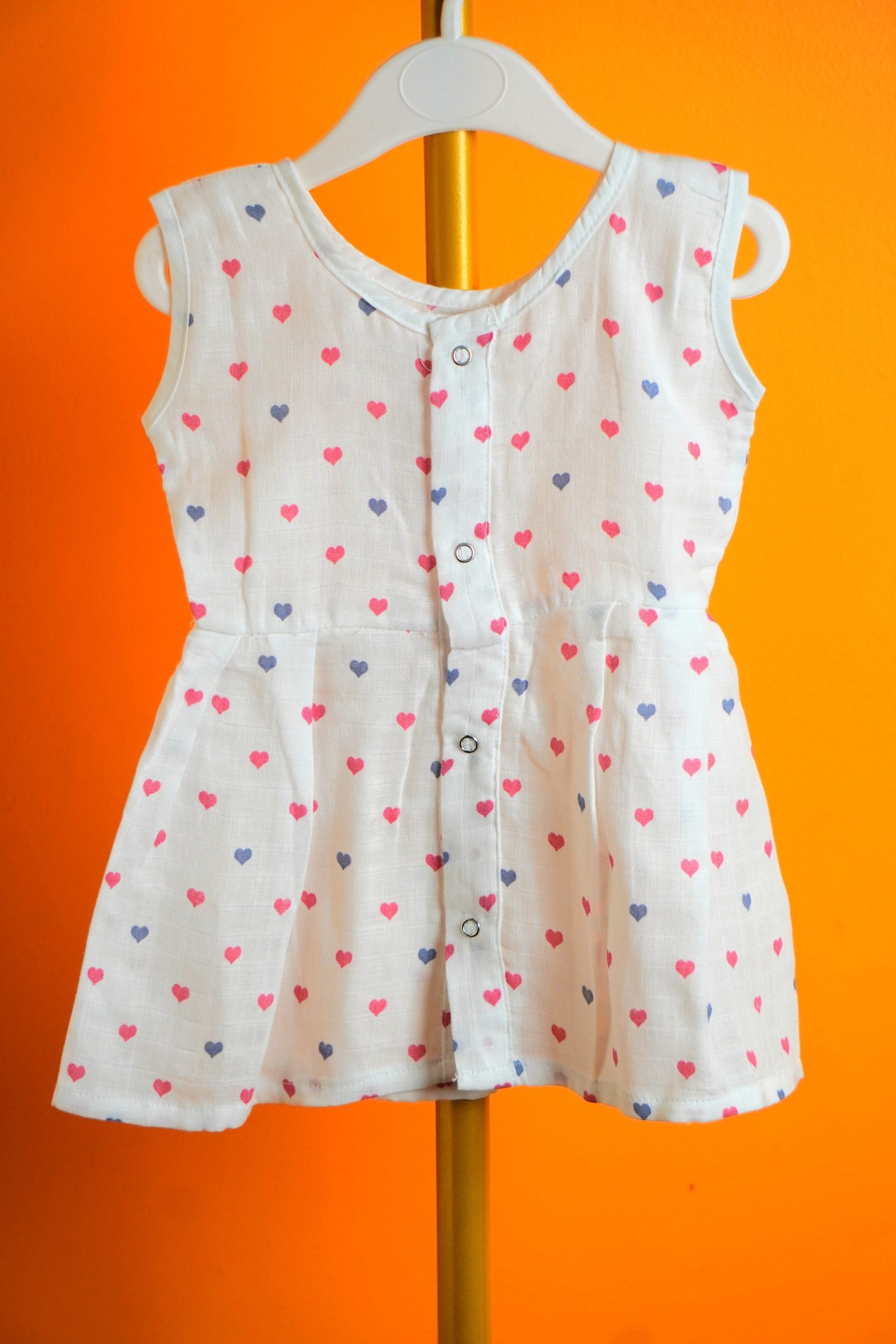Heart Patterns - Button Frock