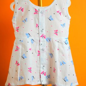 Butterflies Patterns - Button Frock