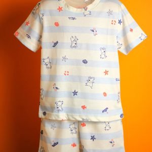 Peppa pattern-knitted set