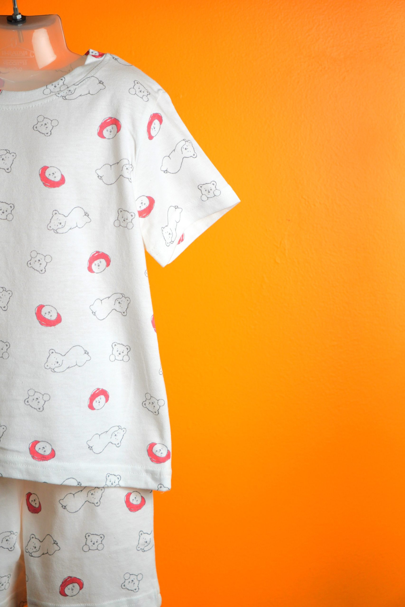 Sleepy bear pattern-knitted set - Image 2