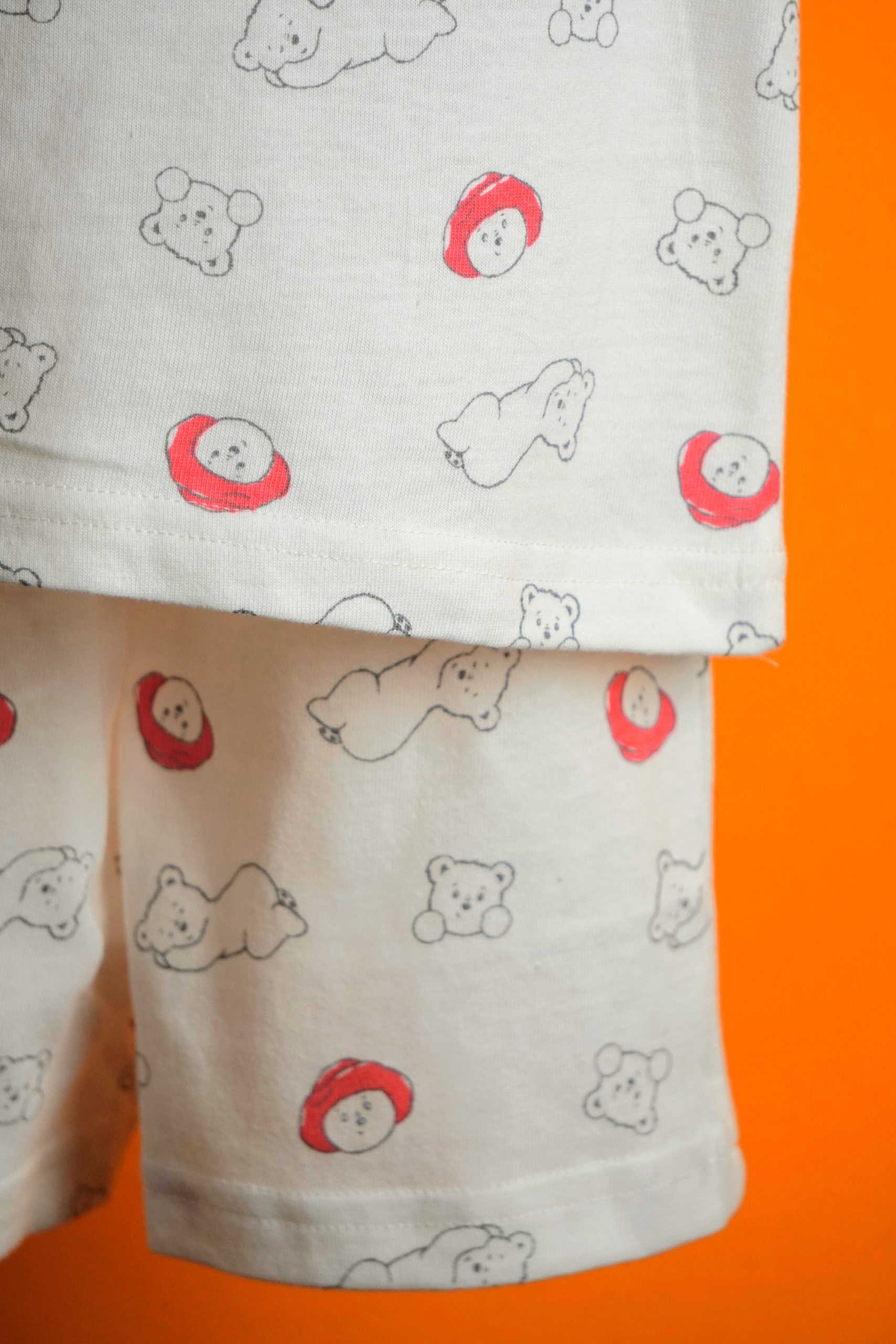 Sleepy bear pattern-knitted set - Image 4