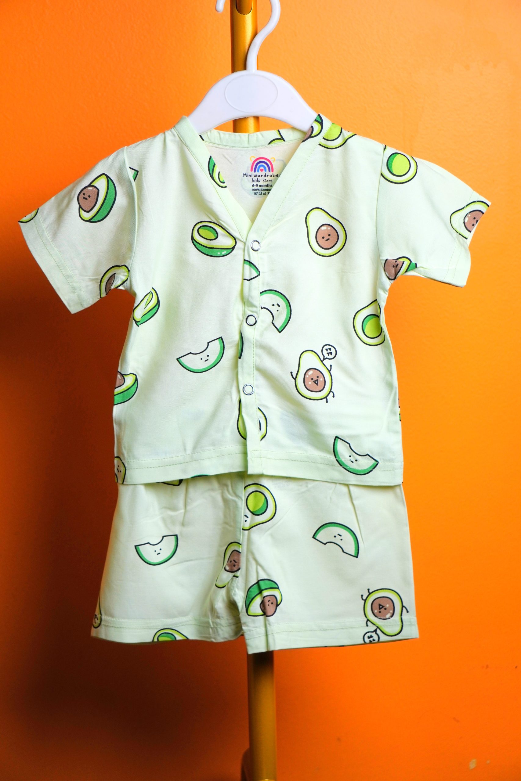 Avacado printed - Bamboo sets