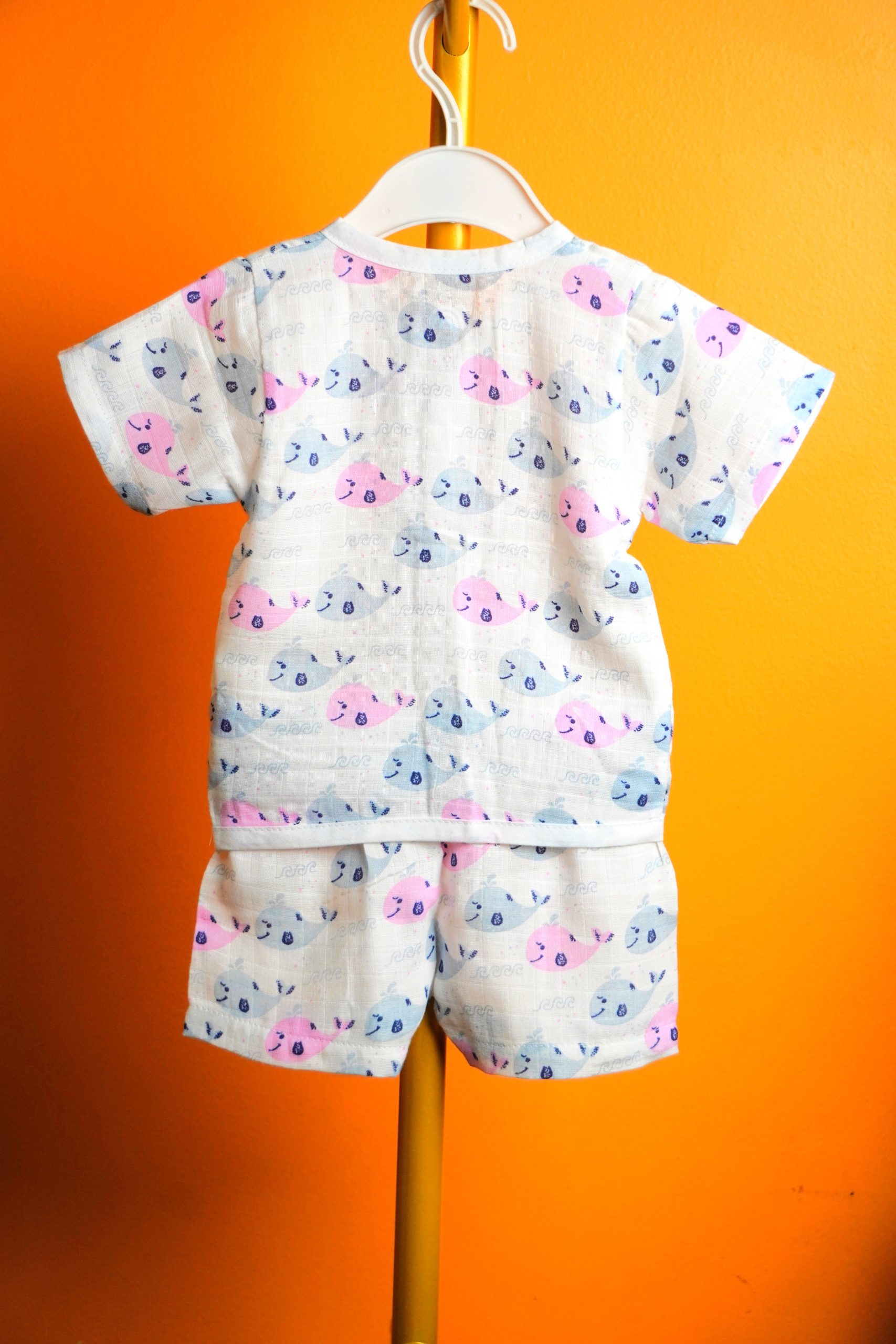 Whale Pattern-Half sleeve set - Image 5