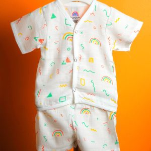 Geometric pattern-Half sleeve set