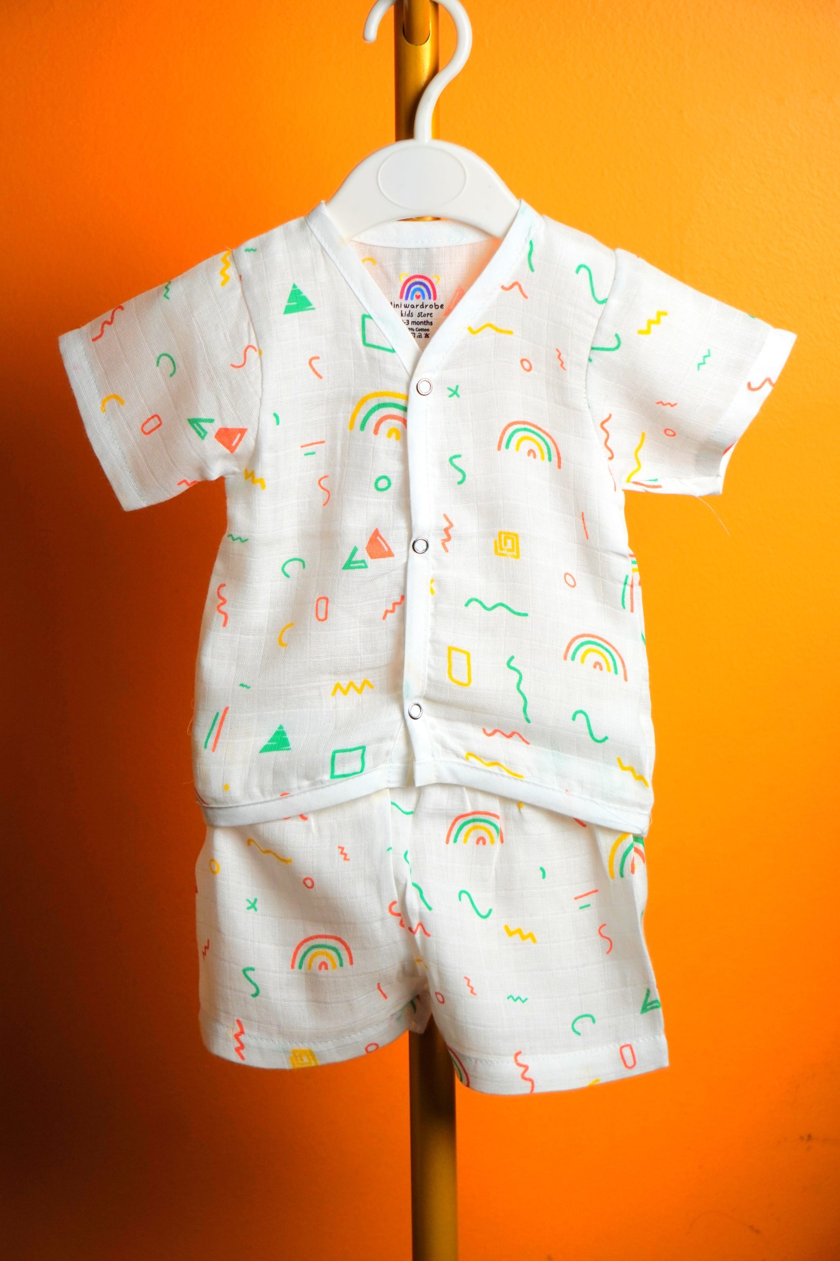 Geometric pattern-Half sleeve set