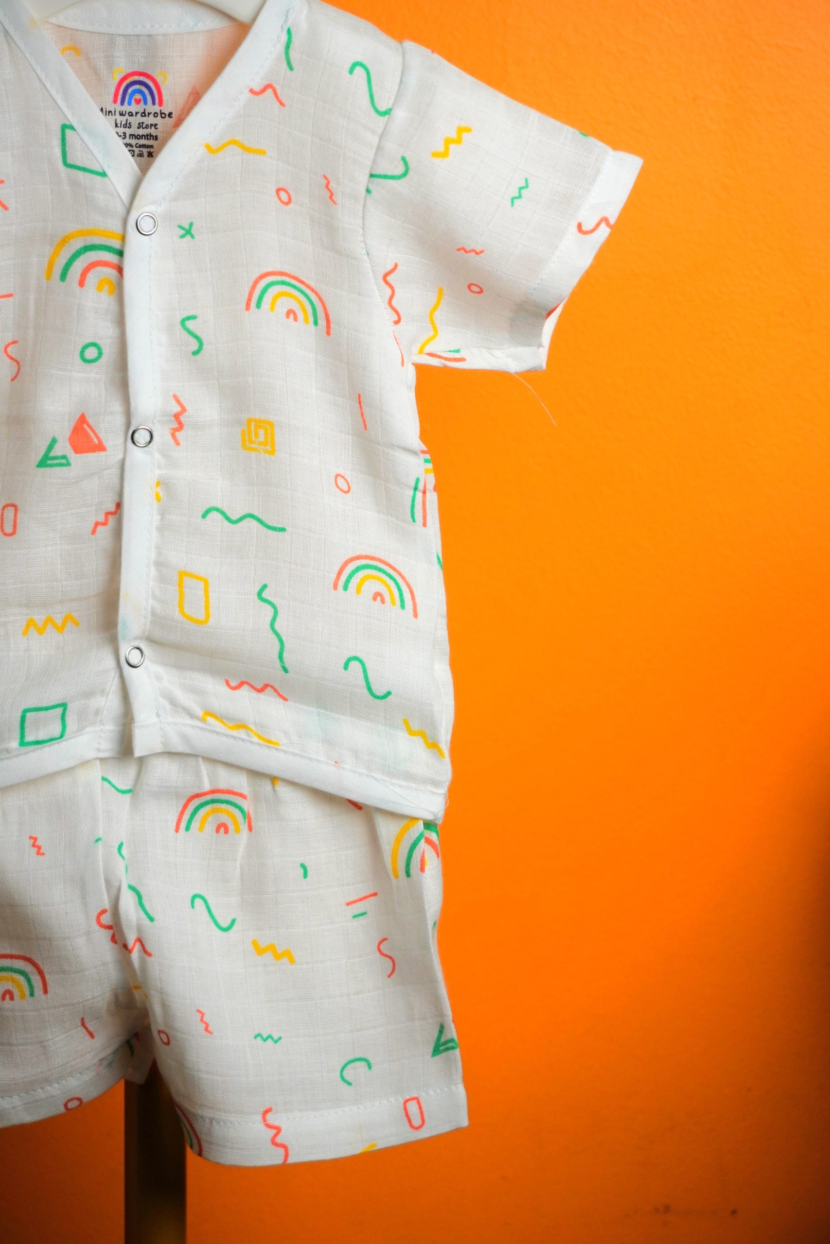 Geometric pattern-Half sleeve set - Image 3